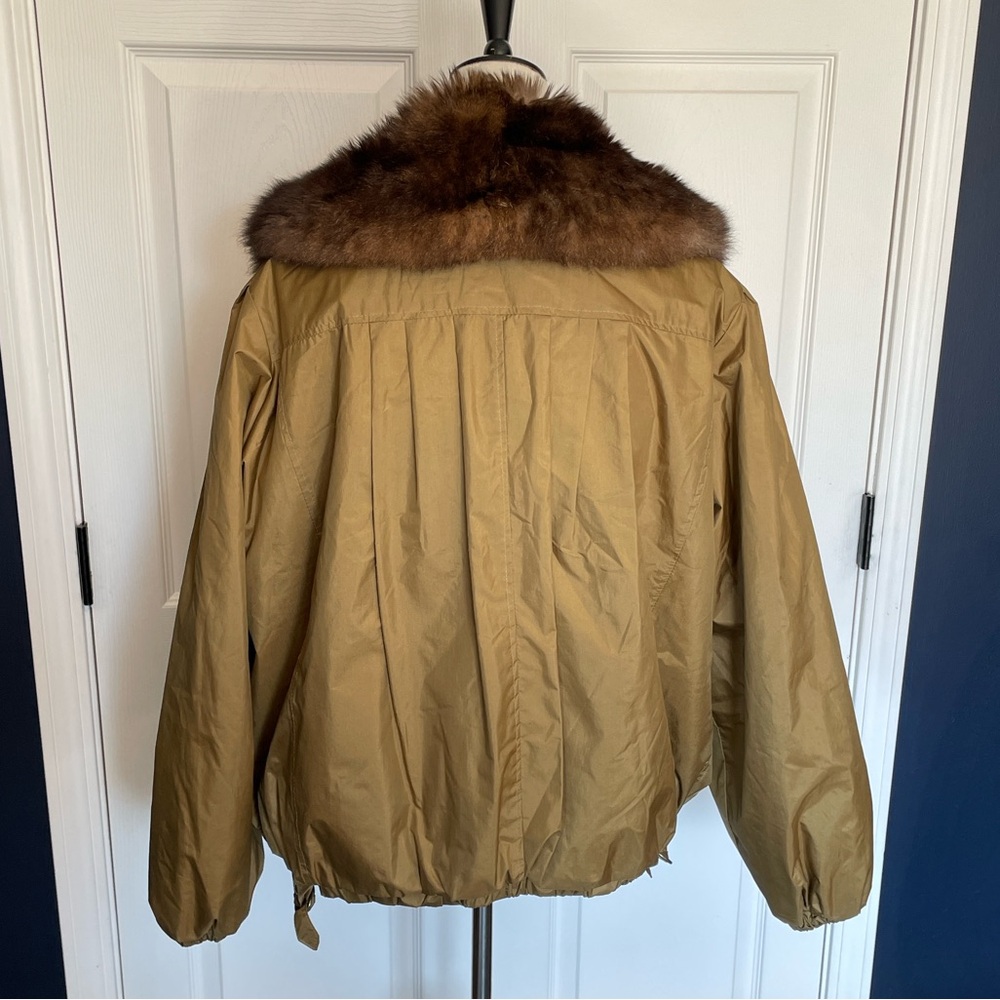 Unbranded Reversible Fur Collared Oversized Jacket Size Large - Picture 4 of 12